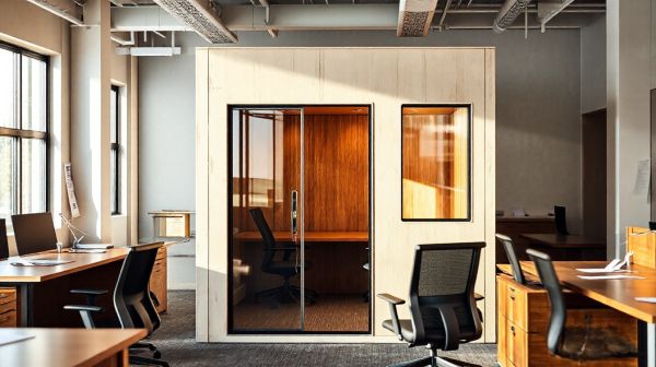Top raisons d'acheter une cabine acoustique d'occasion pour votre bureau